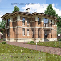 проект дома KDM-211238 общ. площадь 311.70 м2