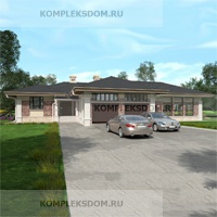 проект дома KDM-1767 общ. площадь 434.70 м2