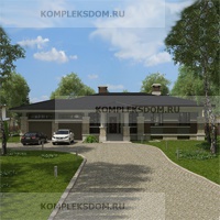 проект дома KDM-1615 общ. площадь 216.50 м2