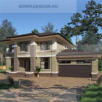 проект дома KDM-301827 общ. площадь 309.15 м2