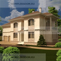 проект дома KDM-1819 общ. площадь 376.20 м2