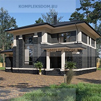 проект дома KDM-296094 общ. площадь 265.70 м2