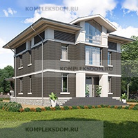 проект дома KDM-210916 общ. площадь 225.35 м2