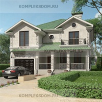 проект дома KDM-2182 общ. площадь 274.85 м2