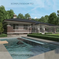 проект дома KDM-1838 общ. площадь 319.65 м2