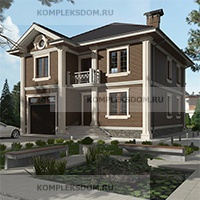 проект дома KDM-2672 общ. площадь 190.30 м2