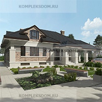 проект дома KDM-2650 общ. площадь 319.50 м2