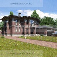 проект дома KDM-211240 общ. площадь 366.85 м2