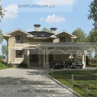 проект дома KDM-1552 общ. площадь 236.90 м2