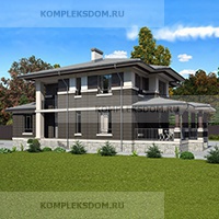 проект дома KDM-184964 общ. площадь 270.10 м2