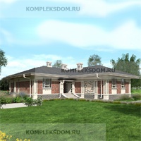 проект дома KDM-1764 общ. площадь 367.20 м2