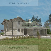 проект дома KDM-1556 общ. площадь 285.00 м2