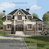 проект дома KDM-216434 общ. площадь 226.15 м2