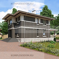 проект дома KDM-211113 общ. площадь 209.65 м2