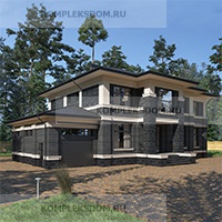 проект дома KDM-297818 общ. площадь 509.55 м2