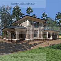 проект дома KDM-300247 общ. площадь 353.40 м2