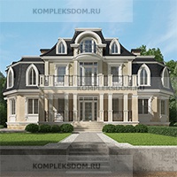 проект дома KDM-154096 общ. площадь 561.20 м2