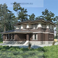 проект дома KDM-217894 общ. площадь 250.40 м2