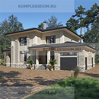 проект дома KDM-300245 общ. площадь 331.20 м2