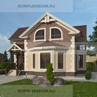 проект дома KDM-1450 общ. площадь 158.11 м2