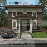 проект дома KDM-1987 общ. площадь 141.70 м2