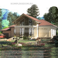 проект дома KDM-2014 общ. площадь 173.00 м2