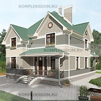 проект дома KDM-18596 общ. площадь 265.30 м2