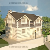 проект дома KDM-1634 общ. площадь 223.20 м2