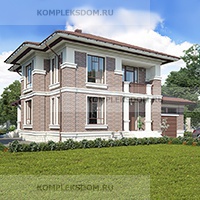 проект дома KDM-211092 общ. площадь 236.35 м2