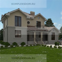 проект дома KDM-2168 общ. площадь 244.90 м2
