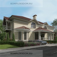 проект дома KDM-1568 общ. площадь 217.55 м2