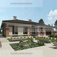проект дома KDM-2647 общ. площадь 398.60 м2