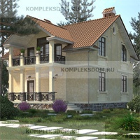 проект дома KDM-1602 общ. площадь 256.04 м2