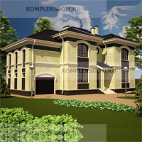 проект дома KDM-2316 общ. площадь 340.30 м2