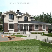 проект дома KDM-1774 общ. площадь 392.75 м2