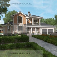 проект дома KDM-210946 общ. площадь 450.50 м2