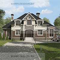 проект дома KDM-13780 общ. площадь 244.95 м2