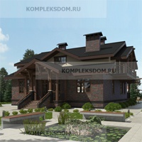проект дома KDM-1583 общ. площадь 244.55 м2