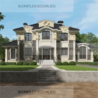 проект дома KDM-1850 общ. площадь 380.95 м2