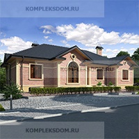 проект дома KDM-13755 общ. площадь 188.40 м2