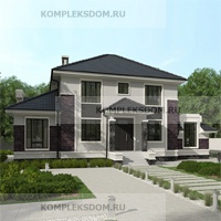 проект дома KDM-1711 общ. площадь 202.55 м2