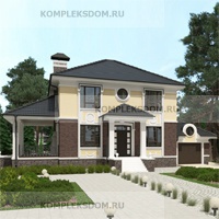 проект дома KDM-1731 общ. площадь 278.25 м2