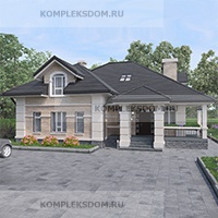 проект дома KDM-2640 общ. площадь 290.40 м2