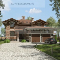 проект дома KDM-1551 общ. площадь 286.25 м2