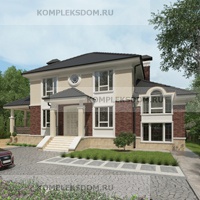 проект дома KDM-1718 общ. площадь 202.30 м2