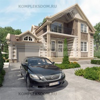 проект дома KDM-1575 общ. площадь 228.04 м2