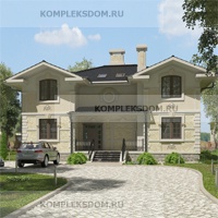 проект дома KDM-1777 общ. площадь 391.30 м2