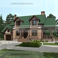 проект дома KDM-2484 общ. площадь 236.30 м2