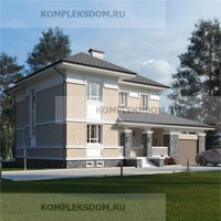 проект дома KDM-1377 общ. площадь 199.10 м2