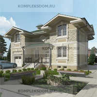 проект дома KDM-1779 общ. площадь 369.15 м2